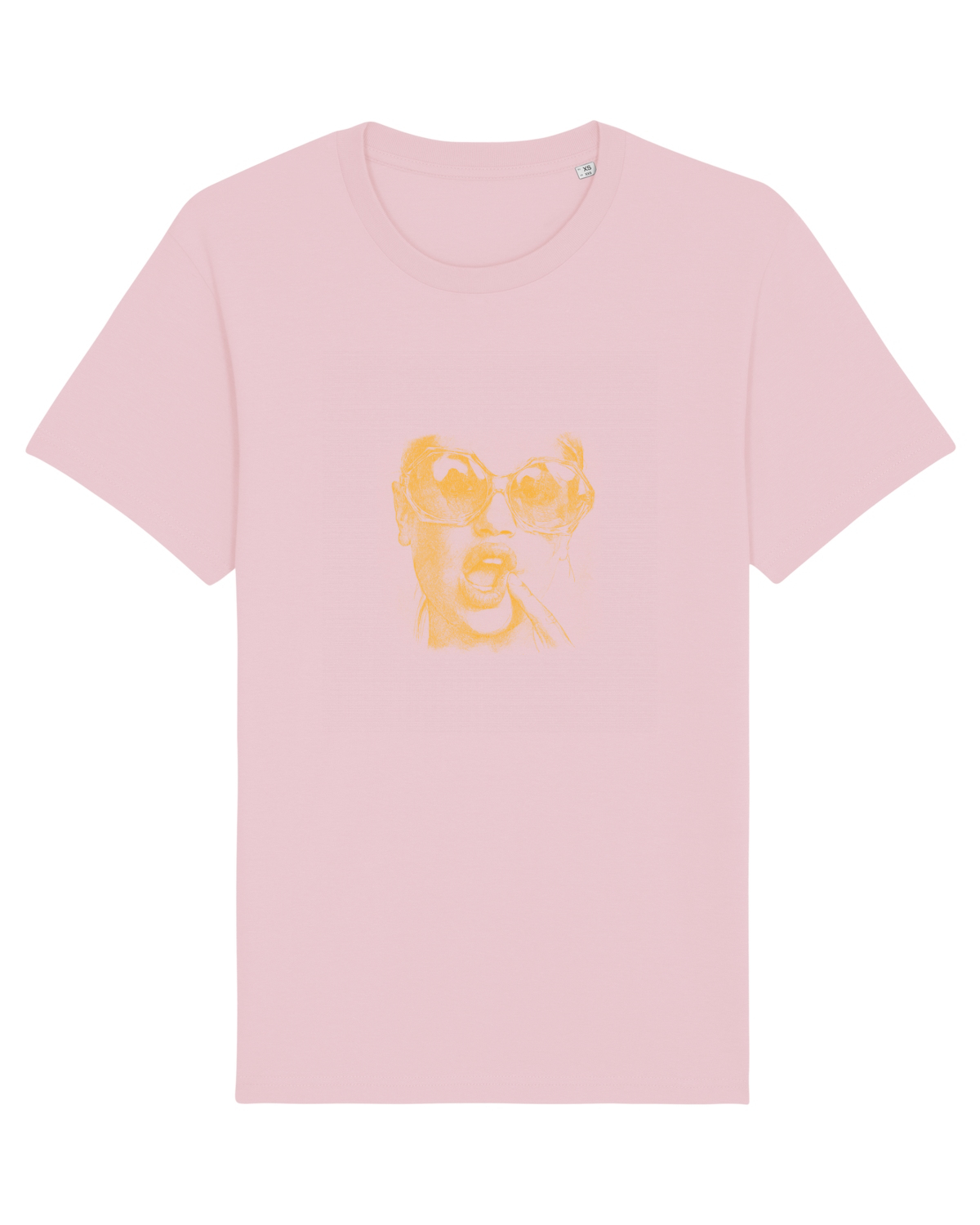 Tricou mânecă scurtă Unisex Rocker Cotton Pink