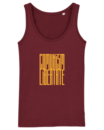 Comunism / Libertate Burgundy