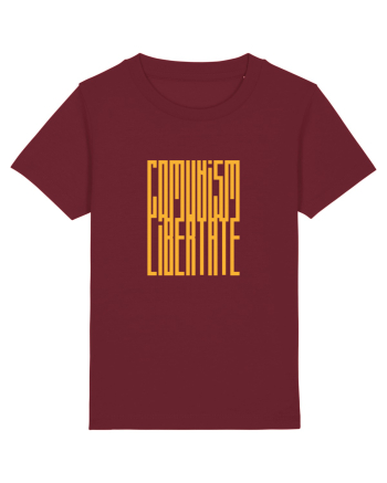 Comunism / Libertate Burgundy
