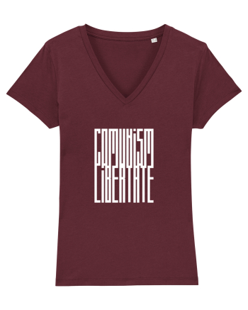 Comunism / Libertate Burgundy