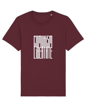 Comunism / Libertate Burgundy