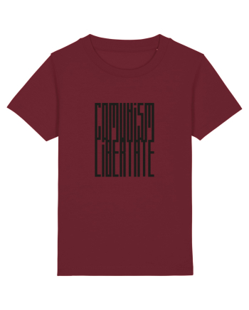 Comunism / Libertate Burgundy