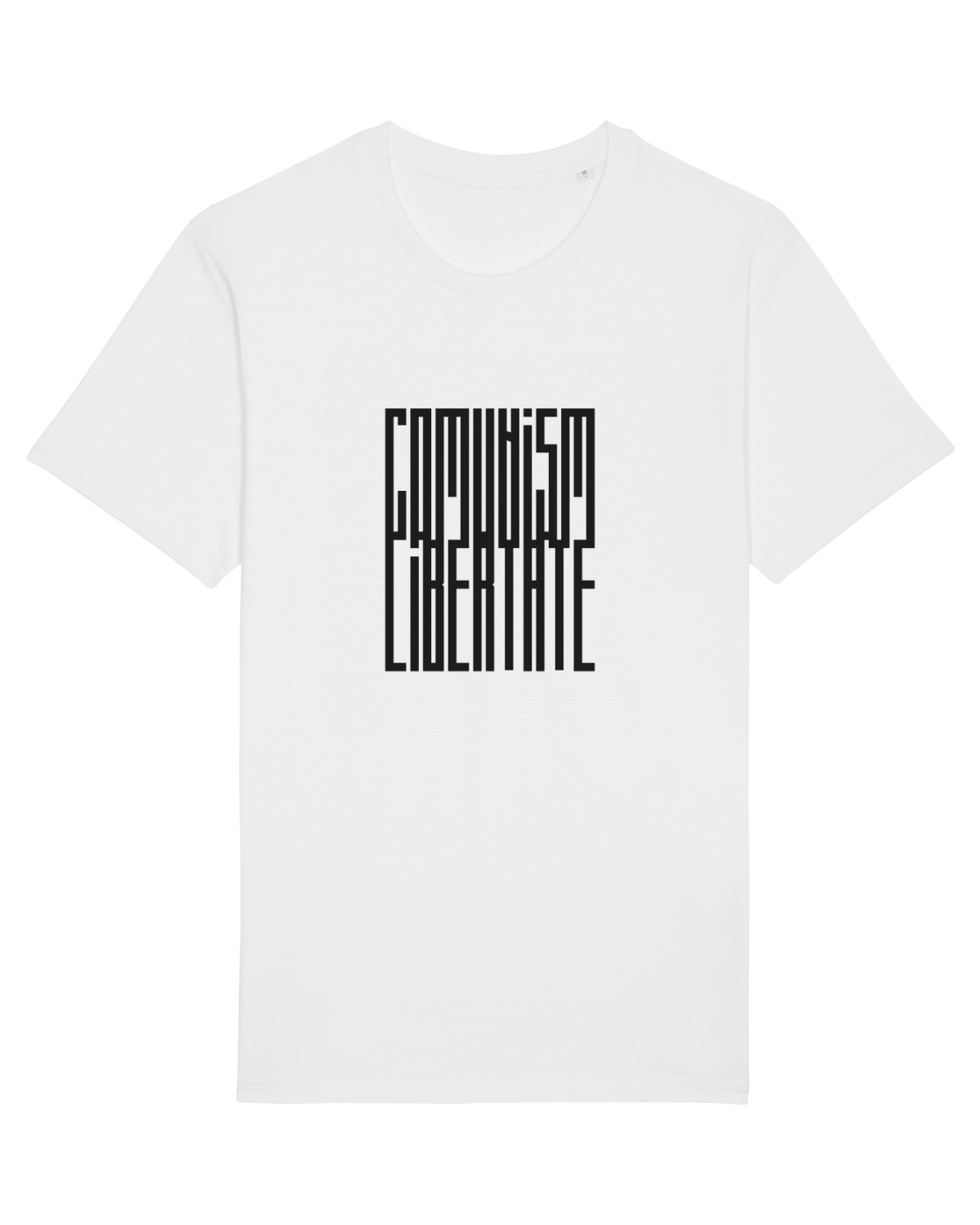 Tricou mânecă scurtă Unisex Rocker White