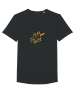 Play nice Tricou mânecă scurtă guler larg Bărbat Skater