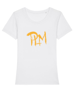 PLM Tricou mânecă scurtă guler larg fitted Damă Expresser