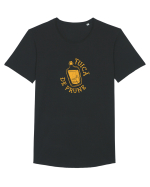 Țuică de prune Tricou mânecă scurtă guler larg Bărbat Skater