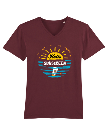 Hello Sunscreen Burgundy