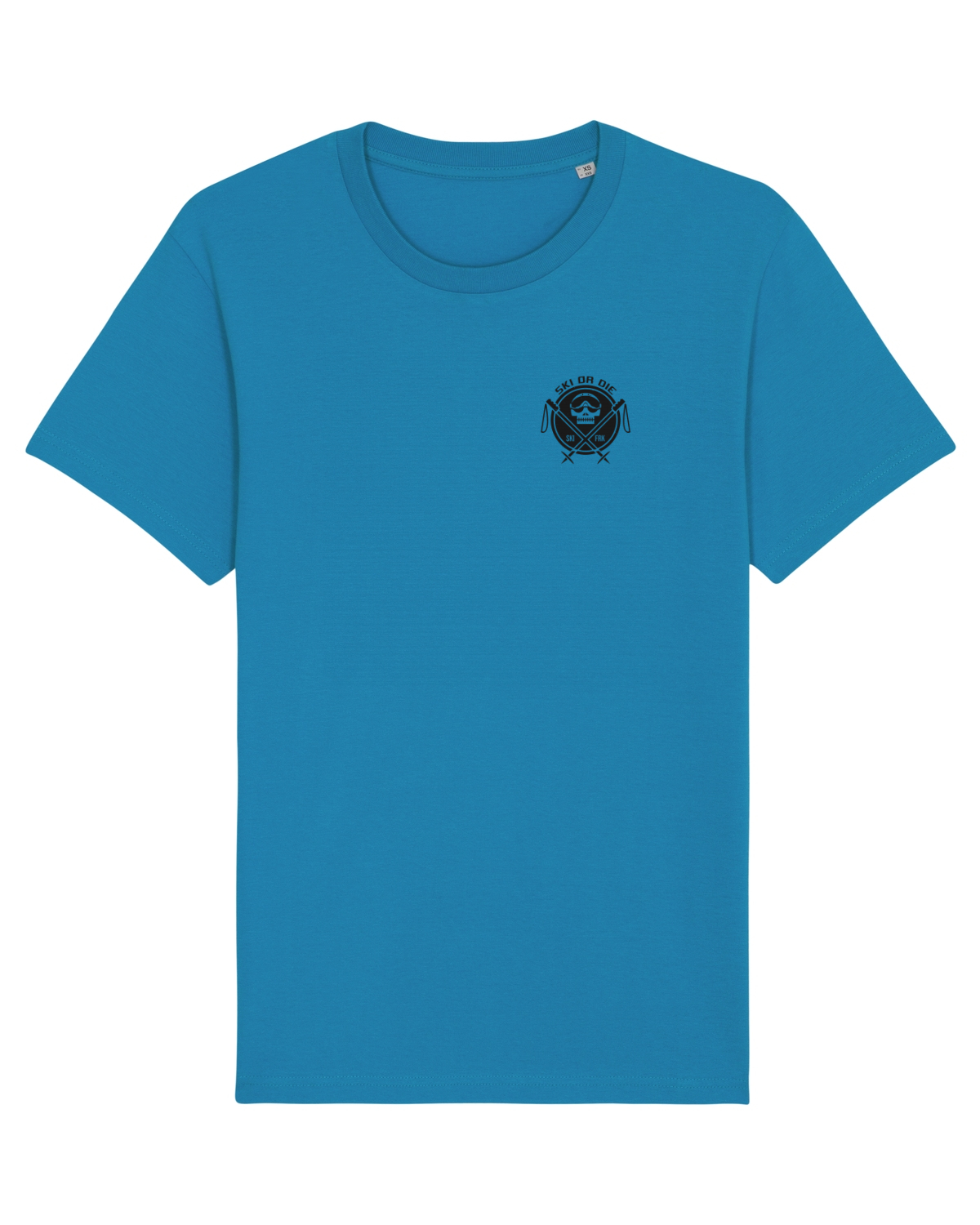 Tricou mânecă scurtă Unisex Rocker Azur