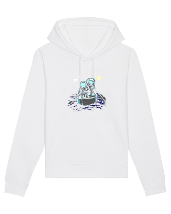 Sailing Across The Galaxy White