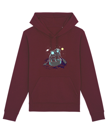 Sailing Across The Galaxy Burgundy