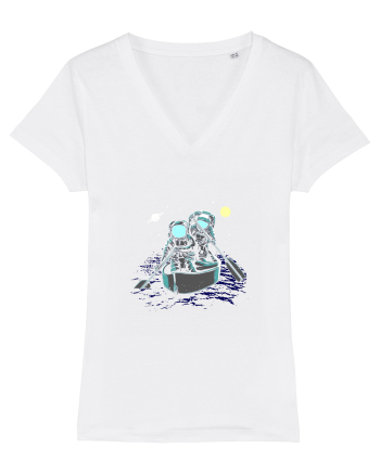 Sailing Across The Galaxy White