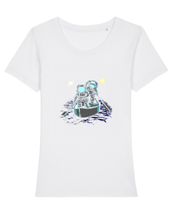 Sailing Across The Galaxy White