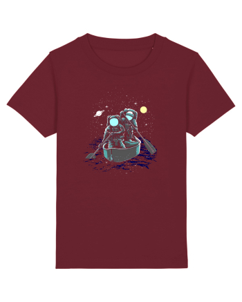 Sailing Across The Galaxy Burgundy