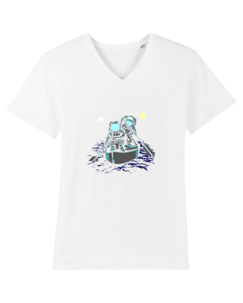 Sailing Across The Galaxy White