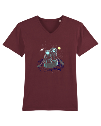 Sailing Across The Galaxy Burgundy