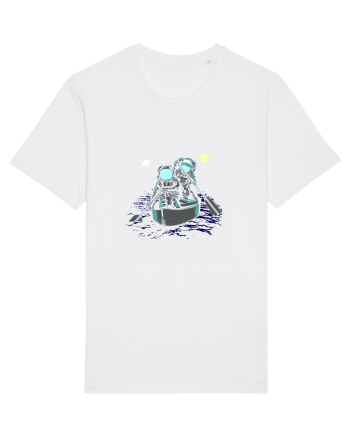Sailing Across The Galaxy White