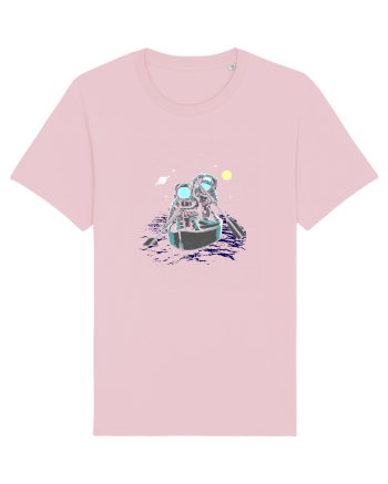 Sailing Across The Galaxy Cotton Pink