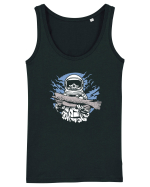 Skull Face Astronaut Fishing Maiou Damă Dreamer