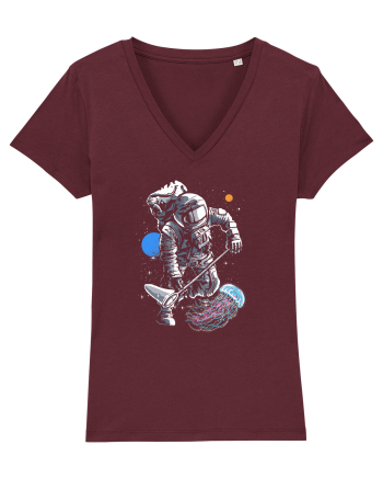 Astronaut Jellyfish Catcher Burgundy