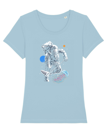 Astronaut Jellyfish Catcher Sky Blue