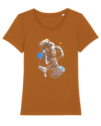 Astronaut Jellyfish Catcher Roasted Orange