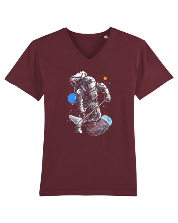 Astronaut Jellyfish Catcher Burgundy