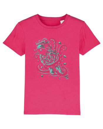 Astronaut Space Octopus Fight Raspberry