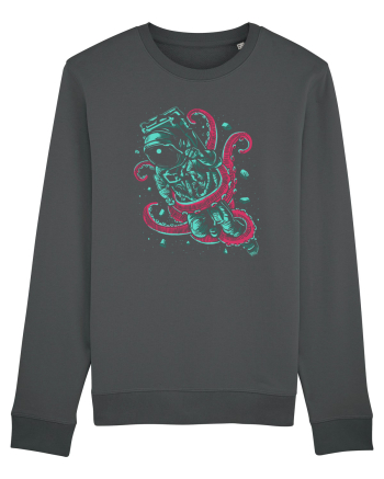 Astronaut Space Octopus Fight Anthracite