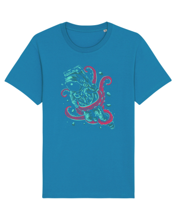 Astronaut Space Octopus Fight Azur