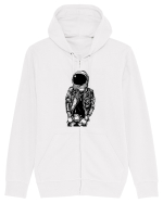 Stay Safe Astronaut Urban Biker Wear Hanorac cu fermoar Unisex Connector