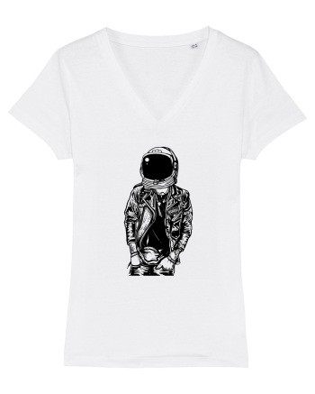 Stay Safe Astronaut Urban Biker Wear White