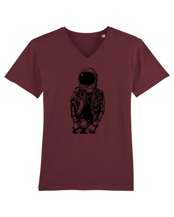 Stay Safe Astronaut Urban Biker Wear Burgundy