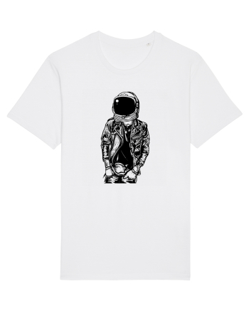 Stay Safe Astronaut Urban Biker Wear White