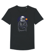 City Resident Astronaut Tricou mânecă scurtă guler larg Bărbat Skater