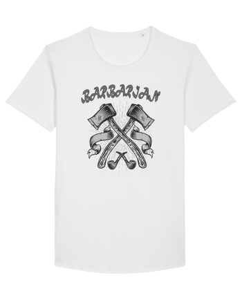 Barbarian Axes White