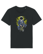 Office Astronaut Biker Tricou mânecă scurtă Unisex Rocker