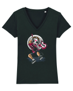 Break The Noise Tricou mânecă scurtă guler V Damă Evoker