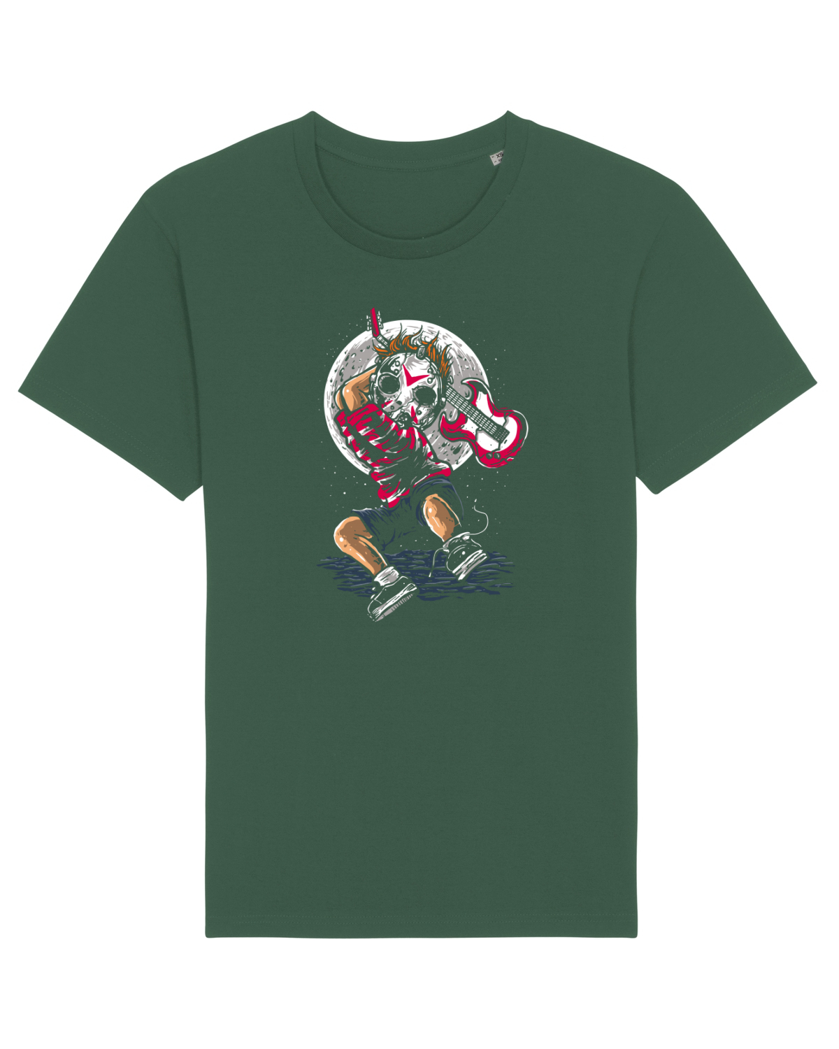 Tricou mânecă scurtă Unisex Rocker Bottle Green
