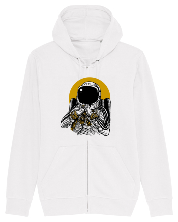 Golden DJ Astronaut White