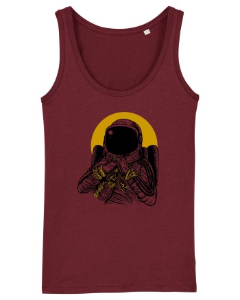Golden DJ Astronaut Burgundy