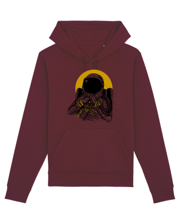 Golden DJ Astronaut Burgundy