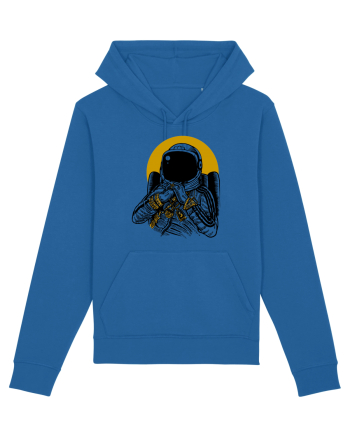 Golden DJ Astronaut Royal Blue
