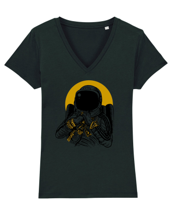 Golden DJ Astronaut Black