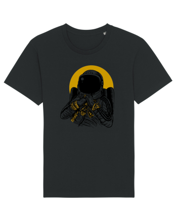 Golden DJ Astronaut Black