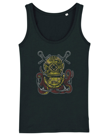 Octopus Diver Black