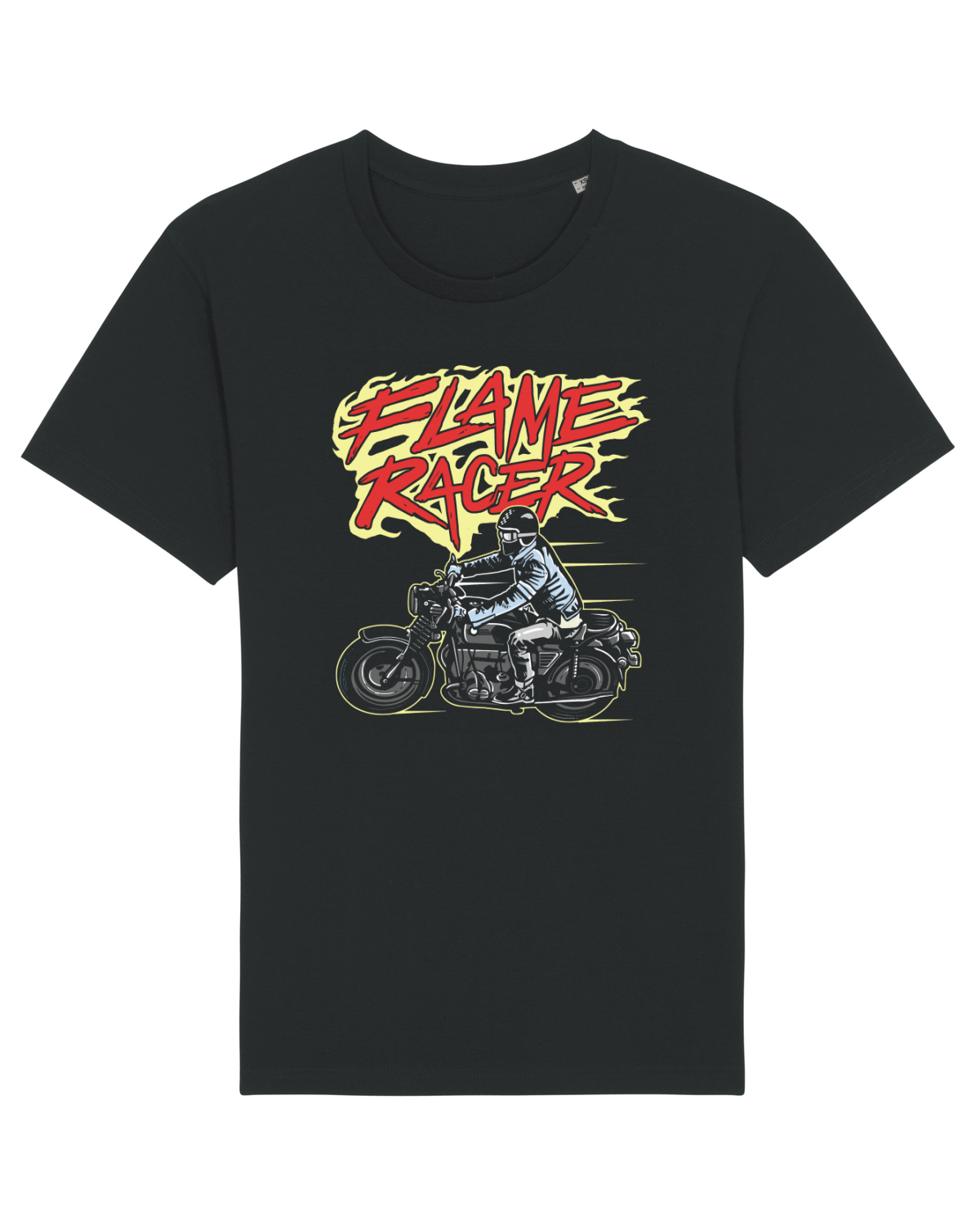 Tricou mânecă scurtă Unisex Rocker Black