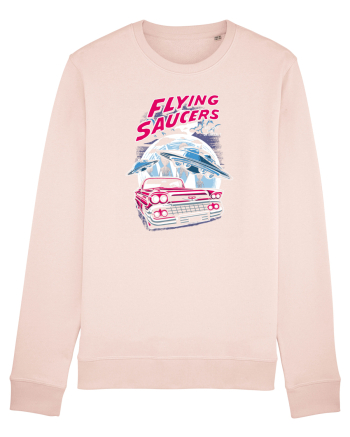 Flying Saucers Vintage Car Candy Pink