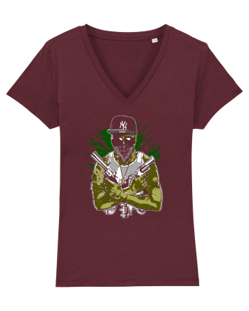 Gangsta Zombie Burgundy