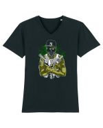 Gangsta Zombie Tricou mânecă scurtă guler V Bărbat Presenter
