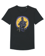 Moon Soldier Tricou mânecă scurtă guler larg Bărbat Skater